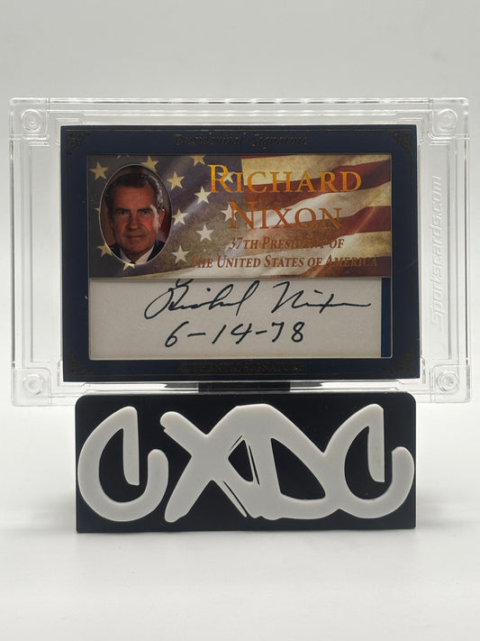 2025 A Word From POTUS Richard Nixon Presidential Cut Signature Auto 22/22